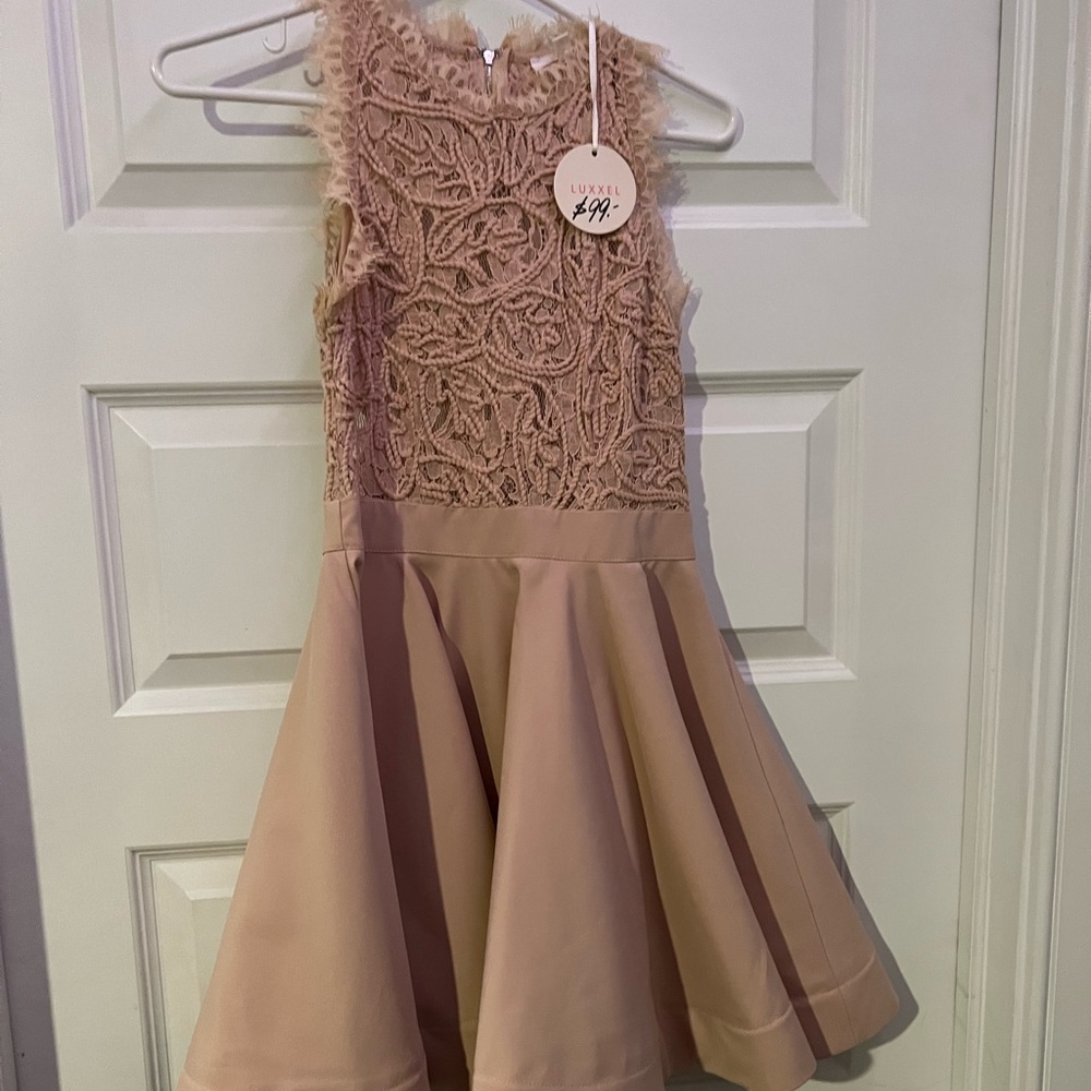 Liddell Rose Gold Dress